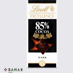 تصویر شکلات لينت تلخ 85% LINDT مدل Robust Dark Lindt Excellence 85 % Cocoa Dark Chocolate 100gr