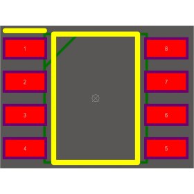 تصویر آی سی آپ امپ SMD MCP6022-I/SN 