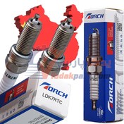 تصویر شمع موتور تک پلاتین پراید یورو4 - تورچ (Torch) spark plug Torch