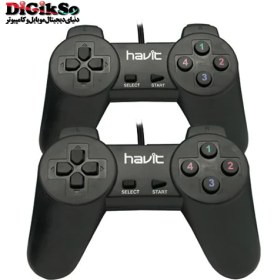 تصویر دسته بازی دوبل هویت مدل HV-G66 Havit HV-G66 Double Gamepad