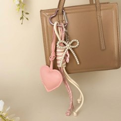 تصویر چارم بگ صورتی پاپیون طرح 88 