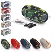 تصویر اسپیکر قابل حمل P Pro 16 P PRO16 Wireless Blue-tooth Super Bass Waterproof Speaker LED Colorful Light Hifi Quality Outdoor Portable Woofer Fabric Speaker