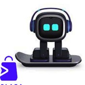 تصویر ربات هوشمند رومیزی با نورپردازی ایمو | EMO AI Desktop Pet Robot with EMO Smart Lighting 