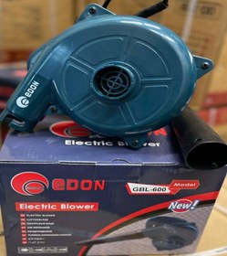 تصویر بلوور ادون edon آبی 600 وات دیمر دار مدل 600W 