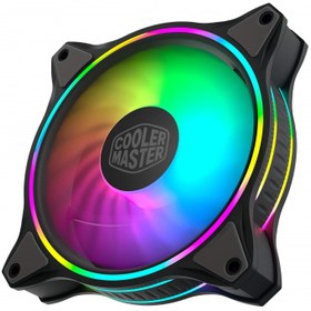 تصویر فن کیس Cooler Master Masterfan MF140 Halo Cooler Master MasterFan MF140 Halo