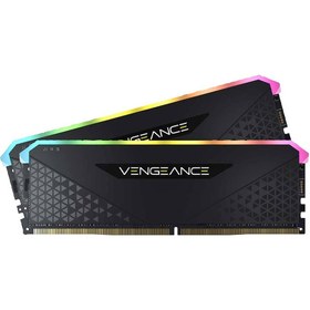 تصویر رم دسکتاپ DDR4 دو کاناله 3200 مگاهرتز CL16 کورسیر مدل VENGEANCE RGB RS ظرفیت 16 گیگابایت Corsair Vengeance RGB RS DDR4 16GB 3200MHz CL16 Dual Channel Ram