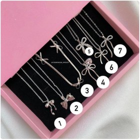 تصویر کالکشن گردنبند پاپیونی 