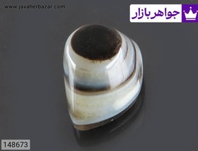 تصویر نگین عقیق باباقوری کد 148673 