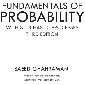 خرید و قیمت دانلود کتاب Fundamentals of Probability with Stochastic ...