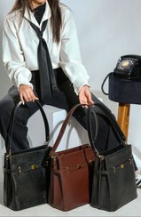 تصویر کیف فلورا رنگ قهوه ای - قهوه ای Flora bag