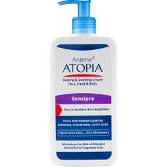 تصویر کرم مرطوب کننده و التیام بخش سنسی پرو آردن آتوپیا Sensipro Healing And Soothing Cream Ardene Atopia