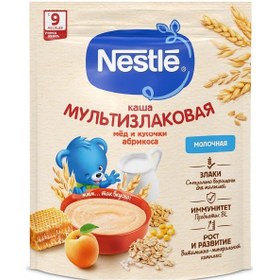 تصویر سرلاک نستله Nestle باطعم زردآلو و عسل 