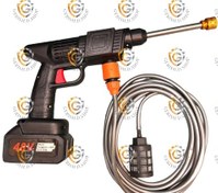 تصویر کارواش شارژی سه حالته  cleaning gun توان 48 وات Cleaning gun car wash 48V |