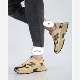 تصویر کتانی زنانه مدل نیوبالانس ارسال رایگان - مشکی کرم / 