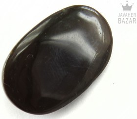 تصویر نگین عقیق باباقوری دو چشم کد 48870 