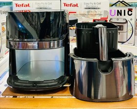 تصویر سرخکن بدون روغن تفال لیتری مدل10.5lit tefal air fryer model: EY909DK