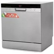 تصویر ماشین ظرفشویی کرال مدل DT80960 رنگ سفید Coral DT80960 Dishwasher