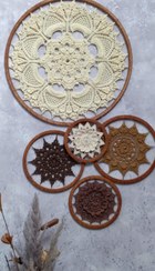 تصویر تابلو و دیوارکوب دست ساز ماندالا پرداخت ۲مرحله یی - ۲ 