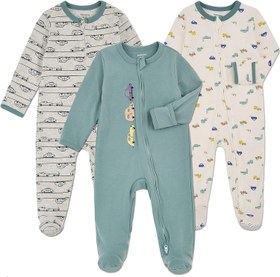 Baby footed onesies with best sale mitten cuffs