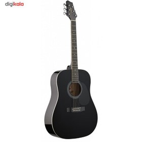 تصویر گيتار آکوستيک استگ مدل SW201 BK ا Stagg SW201 BK Acoustic Guitar Stagg SW201 BK Acoustic Guitar