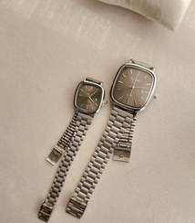 تصویر کاسیو مربع مشکی ( بند حصیری ) 