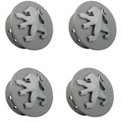 تصویر قالپاق وسط رینگ خودرو چیکال مدل M-10 مناسب برای پژو پارس بسته 4 عددی 