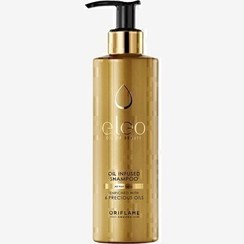 تصویر شامپو اویل اینفیوزد حاوی روغن آرگان الئو اوریفلیم Eleo Oil Infused Shampoo