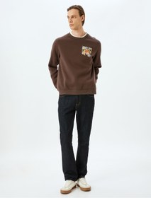 تصویر سوییشرت مردانه کوتون koton 