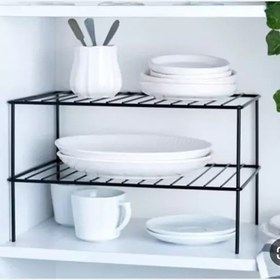 تصویر راف تقسیم کابینتی(نظم دهنده کابینت) دوطبقه 