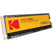 تصویر اس اس دی 128 گیگابایت کداک مدل X250S M.2 2280 SATA ا Kodak X250S M.2 2280 SATA 128GB Internal SSD Kodak X250S M.2 2280 SATA 128GB Internal SSD
