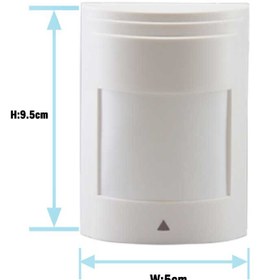 تصویر چشمی دزدگیر پارادوکس مدل 476 پرو غیر اصل Paradox Motion Sensor 476 PRO