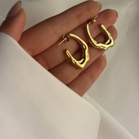 تصویر گوشواره استیل ژوپینگ کد32 