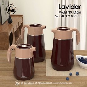 تصویر فلاسک چای ۱ لیتر لاویدار 