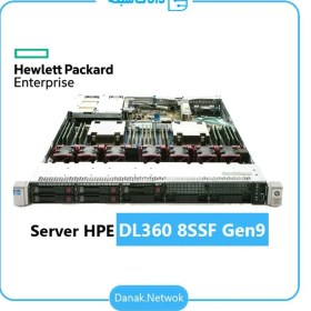 تصویر سرور HPE DL360 8sff G9 