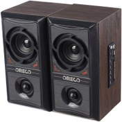 تصویر اسپیکر بلوتوثی رم و فلش خور Oreco T-003 + ریموت کنترل ا Oreco T-003 Wireless Speaker Oreco T-003 Wireless Speaker