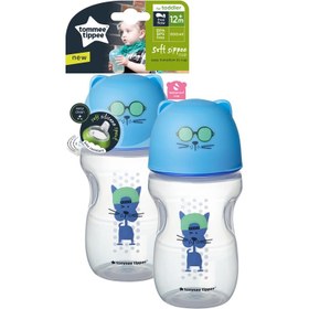 تصویر لیوان آبمیوه خوری 300 میل گربه ای تامی تیپی Tommee Tippee 447181 