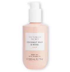 تصویر روغن بدن Victoria’s Secret مدل Coconut Milk & Rose 