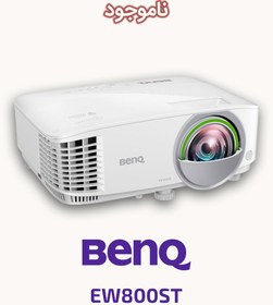تصویر ویدئو پروژکتور بنکیو مدل BenQ EW800ST ا BenQ EW800ST WXGA Smart DLP Projector BenQ EW800ST WXGA Smart DLP Projector