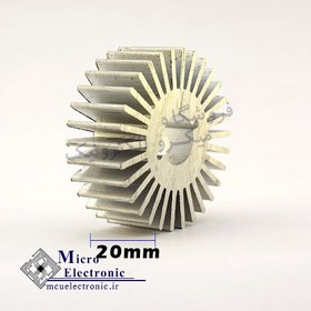 تصویر هیت سینک خورشیدی قطر 53mm ضخامت 20mm 
