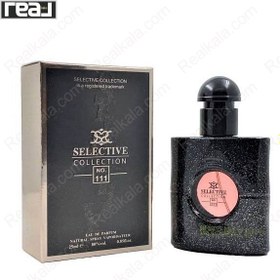 تصویر ادکلن سلکتیو کد 111 مدل بلک اپیوم زنانه Selective Black Opium For Women Eau de Parfume 