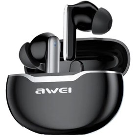 تصویر هندزفری بلوتوثAWEI T50 Black Wireless Bluetooth TWS Headset AWEI T50 Black Wireless Bluetooth TWS Headset