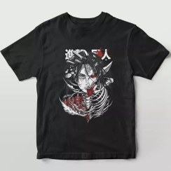 تصویر تیشرت طرح انیمه اتک آن تایتان (Attack on Titan) شخصیت ارن یگر کد 1226 