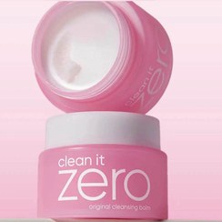 تصویر بالم پاک کننده آرایش صورت زیرو بانیلاکو 50 میل Banila Co Clean It Zero Cleansing Balm Original 