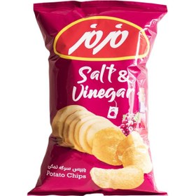 تصویر چیپس سرکه نمکی مزمز ۶۰ گرم 