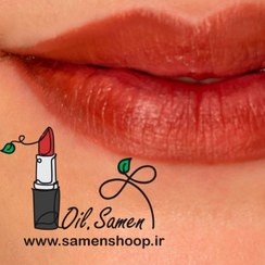 تصویر تینت لب فاقد سرب رنگ قهوه ای ۱۵ میل برند ثامن - قهوه ای :۳عدد Lip tint