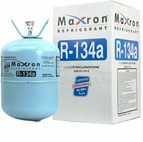 تصویر مبرد R134a مكسرون امارات متحده ا maxron R134a refrigerant gas maxron R134a refrigerant gas