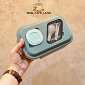 تصویر ظرف غذا مایکروفری سه قسمتی کد 6398 