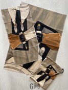 تصویر ست زیر انداز و حوله دستی و‌ شوز بگ کد 0137 