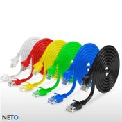تصویر پچ کورد 0.5 متری Cat6 SFTP/LSZH سان نت 