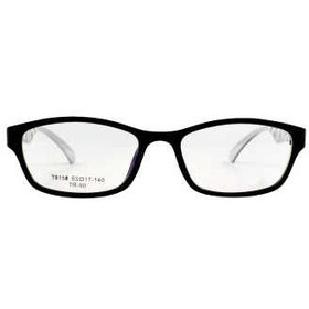 تصویر فریم عینک طبی مدل Tr90 Transparent Black Pattern 